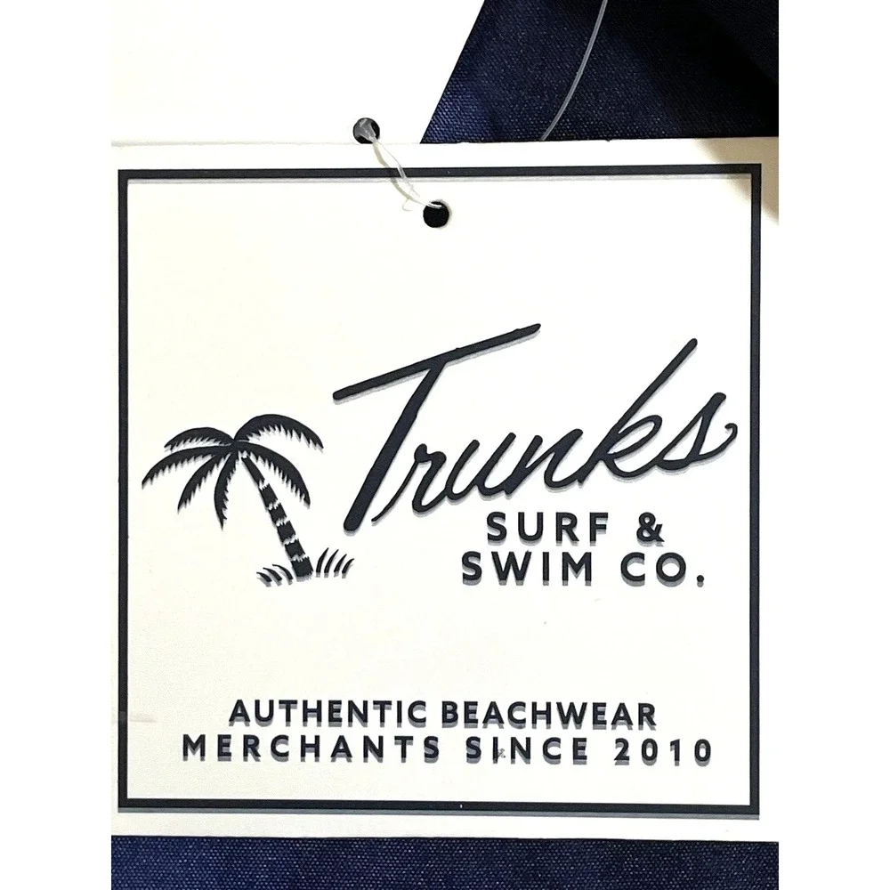 Trunks Surf & Swim Co. Mens size Medium Tye Dye‎ Button Down Shirt NWT Chest 42" - Picture 9 of 12